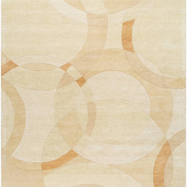 Besancon Modern Desert Tan Area Rug