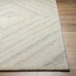 Montel Modern Ivory/Medium Brown Area Rug - Image 4