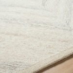 Montel Modern Ivory/Medium Brown Area Rug - Image 3