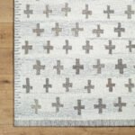 Kashena Modern Ivory/Medium Brown Area Rug - Image 7