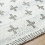 Kashena Modern Ivory/Medium Brown Area Rug - Image 3