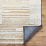 Seairra Modern Light Brown Area Rug - Image 6