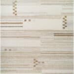 Darvin Modern Light Silver Area Rug