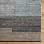 Quantisha Rustic Dark Grey Area Rug - Image 6