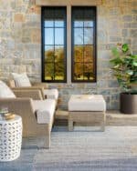 Quantisha Rustic Dark Grey Area Rug - Image 2