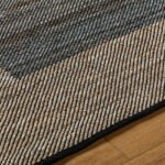 Quantisha Rustic Dark Grey Area Rug - Image 6