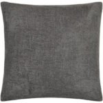 Aarn Dark Grey Pillow Cover - Image 2