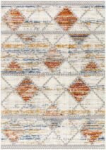 Brynne Traditional Denim/Light Gray Area Rug - Image 2