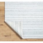 Precious Solid and Border Cream/Black Area Rug - Image 6