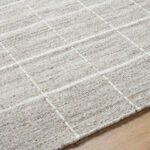 Ishaq Solid and Border Ivory/Tan Area Rug - Image 3