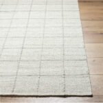 Ishaq Solid and Border Ivory Area Rug - Image 4