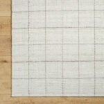 Ishaq Solid and Border Ivory Area Rug - Image 7