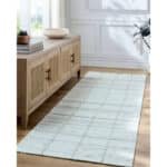 Ishaq Cottage Soft Blue Area Rug - Image 2