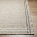 Janmichael Solid and Border Light Beige Area Rug - Image 4