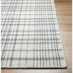 Ishaq Solid and Border Light Silver Area Rug - Image 5