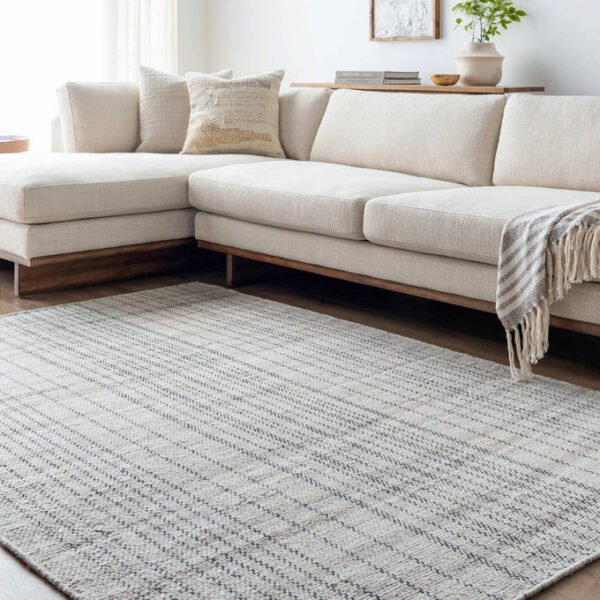Ishaq Cottage Slate Area Rug