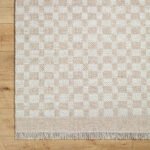 Clinten Solid and Border Tan Area Rug - Image 6