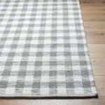 Jamaris Solid and Border Ivory Area Rug - Image 3