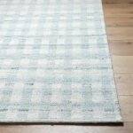 Jamaris Solid and Border Light Slate Area Rug - Image 4