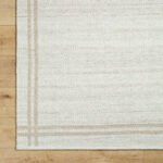 Janmichael Solid and Border Ivory Area Rug - Image 7