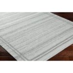 Janmichael Solid and Border Gray Area Rug - Image 5