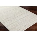 Ishaq Solid and Border Ash Area Rug - Image 5