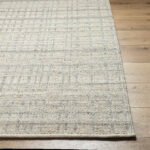 Ishaq Solid and Border Ash Area Rug - Image 4