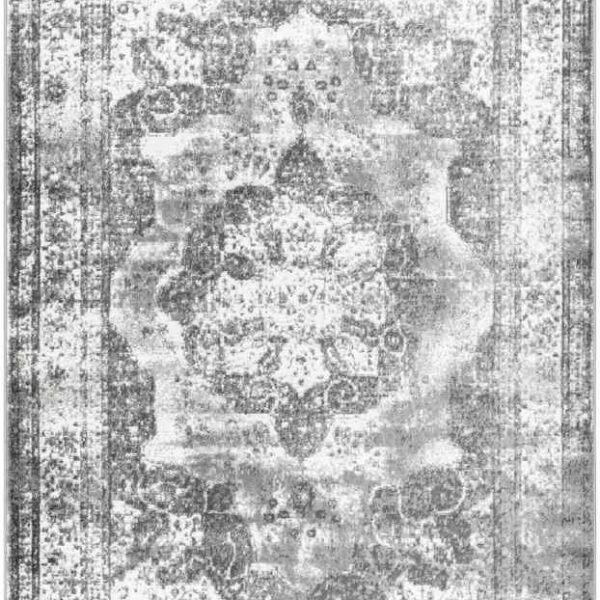 Hubert Traditional Medium Gray Area Rug