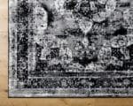 Hubert Traditional Black Area Rug - Image 4