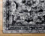 Hubert Traditional Black Area Rug - Image 5