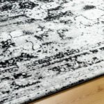 Hubert Traditional Black Area Rug - Image 2