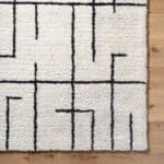 Ieasha Global Off-White/Onyx Area Rug - Image 6
