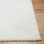 Shaquitta Modern Light Beige/Ivory Area Rug - Image 6