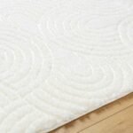 Shaquitta Modern Light Beige/Ivory Area Rug - Image 3