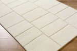 Benzion Modern Off-White Area Rug - Image 3