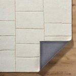 Benzion Modern Off-White Area Rug - Image 4