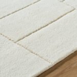 Benzion Modern Off-White Area Rug - Image 7