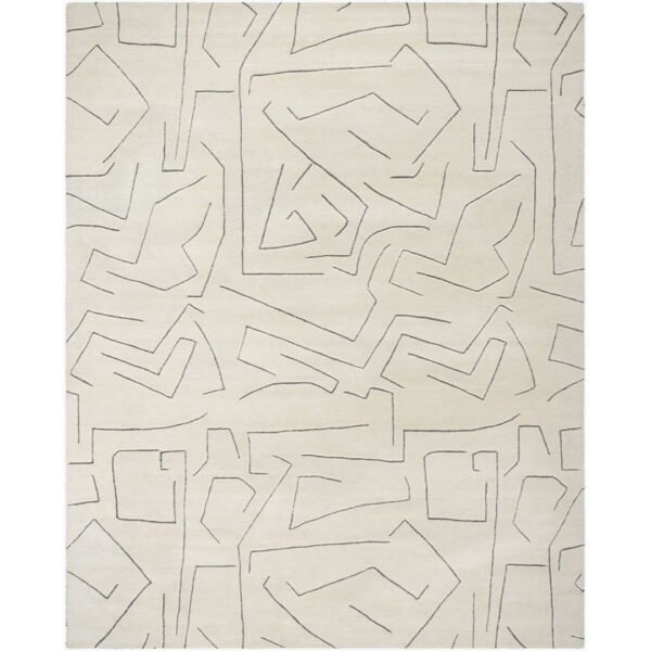 Jillienne Modern Pearl Area Rug