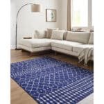 Olburgen Global Dark Blue/Charcoal Area Rug