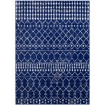 Olburgen Global Dark Blue/Charcoal Area Rug - Image 4