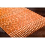 Olburgen Global Burnt Orange Area Rug - Image 3