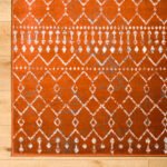 Olburgen Global Burnt Orange Area Rug - Image 5