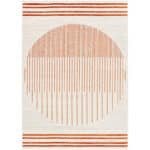 Neerbosch Modern Burnt Orange Area Rug