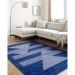 Plasmolen Modern Dark Blue Area Rug - Image 2