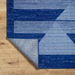 Plasmolen Modern Dark Blue Area Rug - Image 7