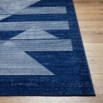 Plasmolen Modern Dark Blue Area Rug - Image 5
