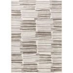 Shamaya Modern Light Gray Area Rug