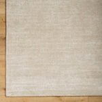 Jett Solid and Border Light Brown Area Rug - Image 4