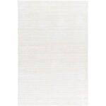 Jett Solid and Border Light Silver Area Rug - Image 3