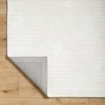 Jett Solid and Border Light Silver Area Rug - Image 4